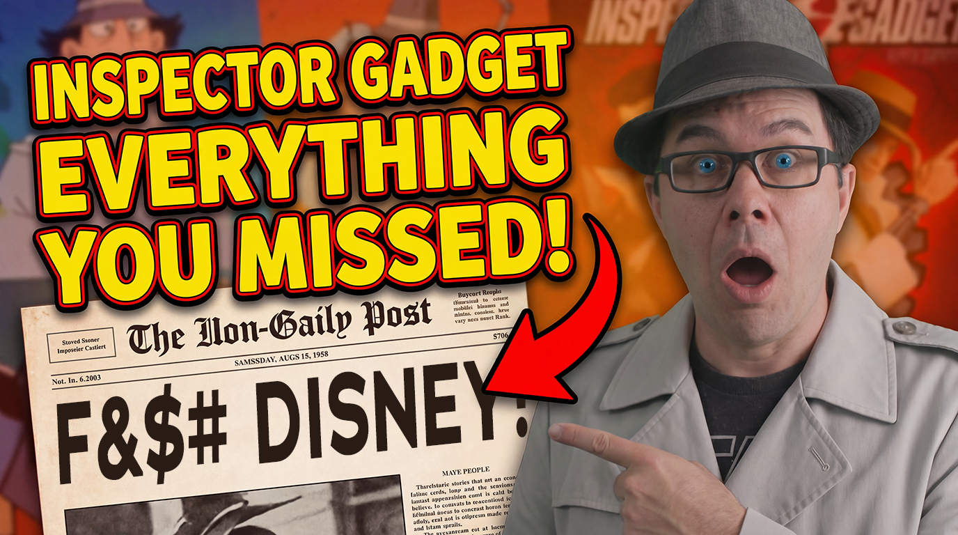 The Shocking Disney Crossover No One Noticed in Inspector Gadget (1999)