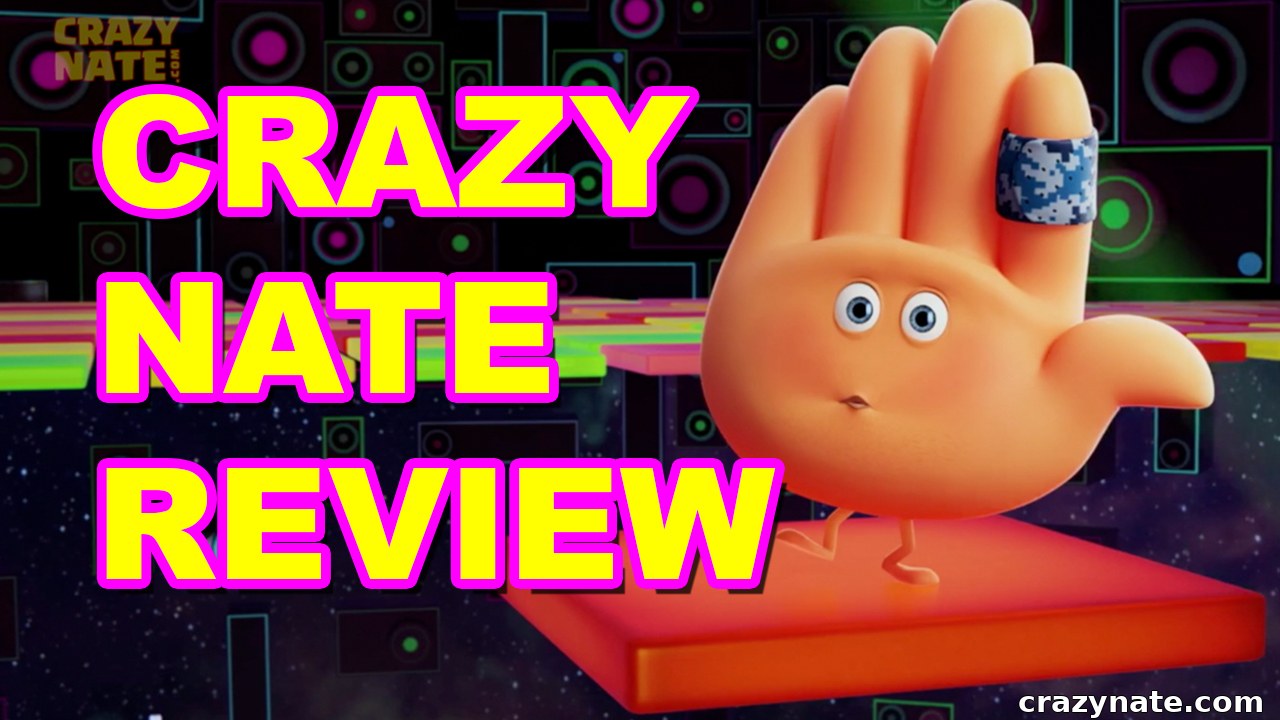 the Emoji Movie Full Review (Crazy Nate)